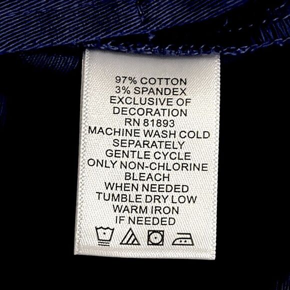 Denim & Co Peplum Blazer Size Medium Blue Stretch NWOT - Picture 14 of 14